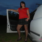 Curvy Danielle in 'A Dogging Debut'