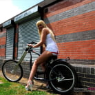 Scarlet Lovatt in 'British Blonde Rider'